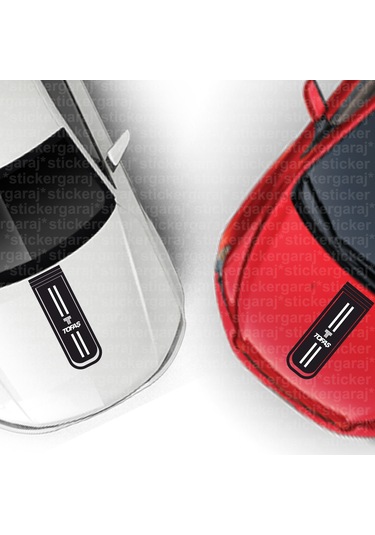 Tofaş Uyumlu Tipo Markalı Logolu Kaput Şerit Sticker Lüks Model