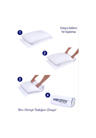 Viscotex Tombul Yastık 56x37x12
