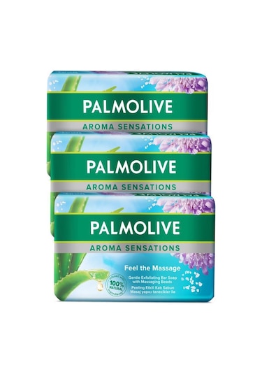 Palmolive Aroma Sensations Feel The Massage Natural Sabun 3 x 150 G
