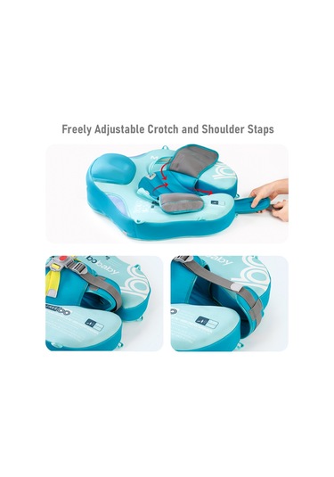 Mambobaby Şişme Olmayan Bebek Yüzme Şamandırası Yumuşak Mt3148gr-1 Yeşil