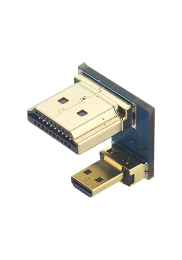 Tenfowee Raspberry Pi İçin Mini Hdmı Adaptör - Hd Bağlantı, Paslanmaz Altın Kaplama
