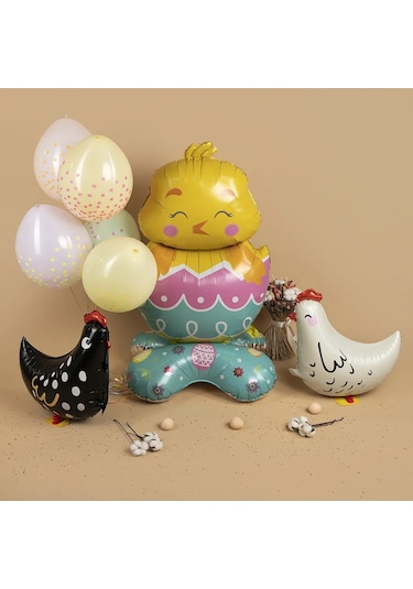 Davajdarit' Yürüyen Tavuk Balonu 365402522 Siyah