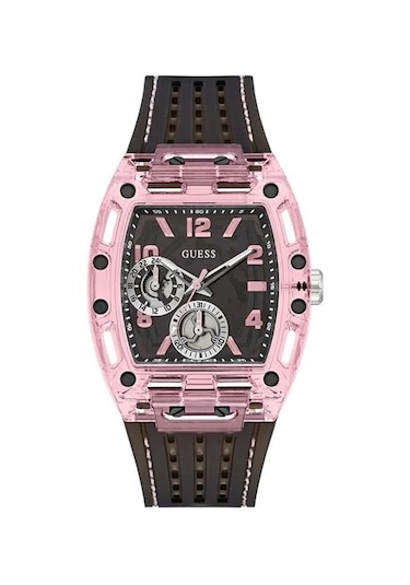 Guess Gugw0032g3 Erkek Kol Saati Pembe