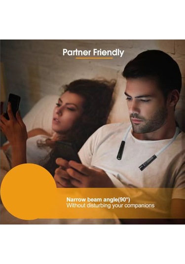 Sones Üç Tonlu Işık Led Asılı Boyun Lambası Acil Durum Işığı Göz Koruması Okuma Işığı Çok Renkli