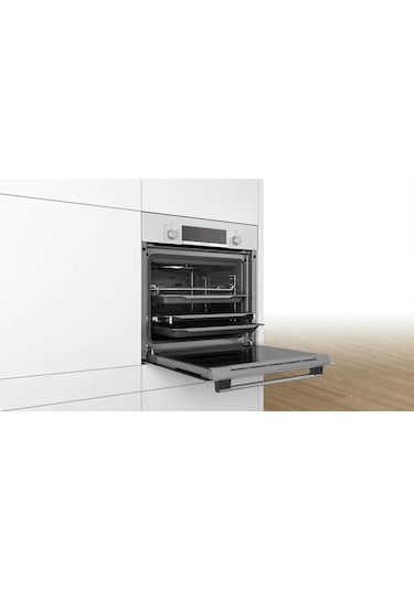 Bosch HIF534EW3T 66 L Buhar Destekli Ankastre Fırın