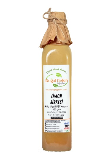 Doğal Gelsin Limon Sirkesi 500 ML