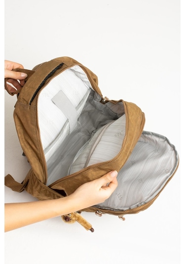 Ultra Hafif Orta Boy Sırt Çantası Unisex Taba Model: 571-3c - Taba