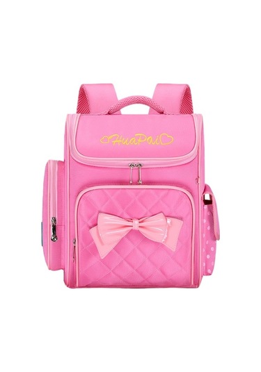 Goldenqian Ilköğretim Okulu Okul Çantası-büyük Kapasiteli Sevimli Kız Sırt Çantası-su Geçirmez, Omurgayı Korur 0e0y7z Pembe