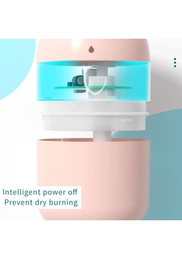 Taşınabilir Su Damlası Nemlendirici Usb Masaüstü Kapalı Hava Atomizasyon Nemlendirici Ev Dilsiz Büyük Sprey Nemlendirici Beyaz