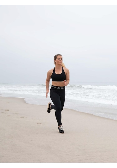 Roxy Erjnp03494 Bold Moves Legging Tayt Antrasit Kadın Tayt