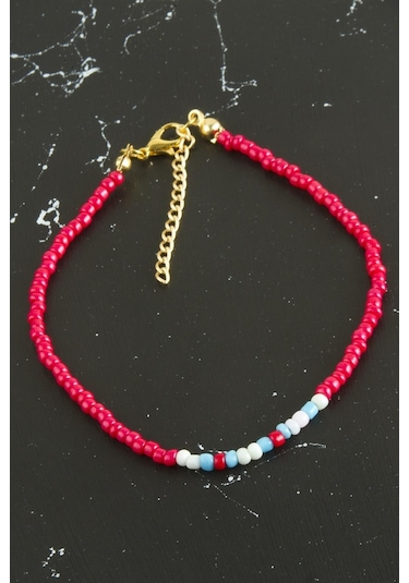Kum Boncuk Halhal-açık Pembe N145