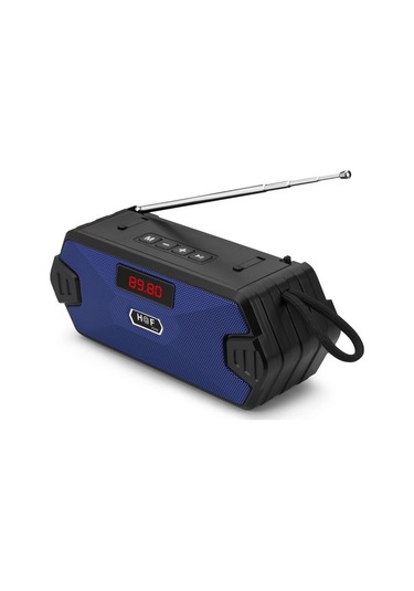 Haf H/F-F216 Subwoofer Anten/Telefon Tutucu FM Radyolu Mini Taşınabilir Kablosuz 5.1 Bluetooth Hoparlör