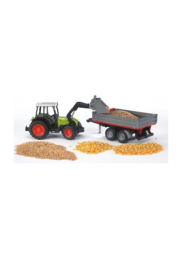 Bruder Traktör-Römork Claas Nectıs 267F Br02112