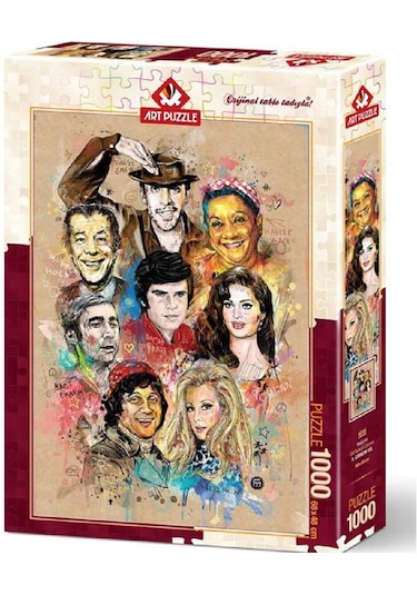 Art Puzzle Yeşilçam 1000 Parça Puzzle 4235