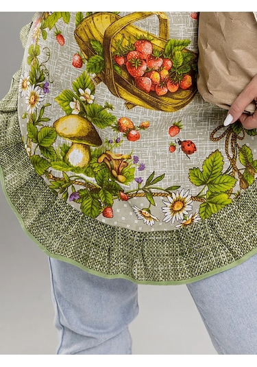 Kuhna V Gorosek Kadın Mutfak Önlüğü 217351036 Yeşil