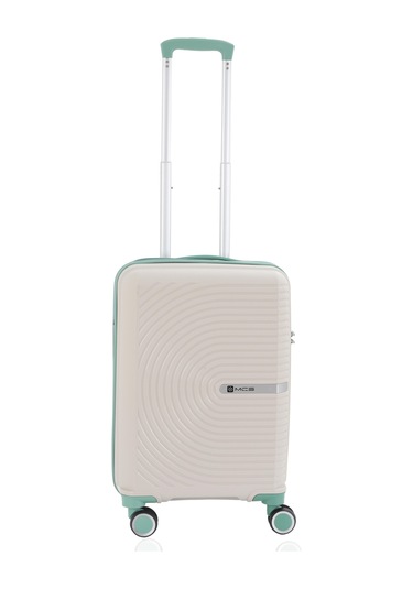 Mçs Polipropilen Valiz V374 55 Cm S21yy100000655 10730 Kemik/suyeşili Kemik - Su Yeşili