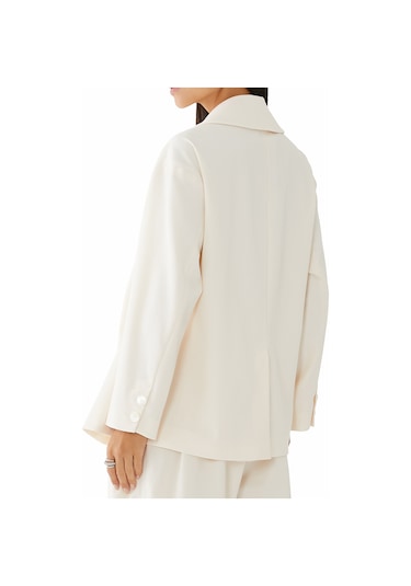 Palmer Harding Şık Wrap Kesim Blazer Crema