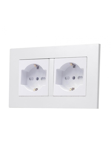 Homyl İtalyan Standardı Duvar Prizi 16a Elektrikli Pc Plakası