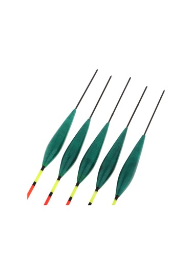 Homyl 5 Adet Kaya Balıkçılık Şamandıra Plastik Yeşil