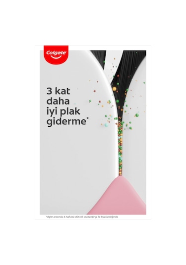 Colgate  Mikro Ince Charcoal Hassas Temizlik Yumuşak Diş Fırçası 1 1