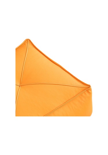 Homyl Yer Minderi Kare Açık Veranda Ofis Koltuğu Turuncu Turuncu