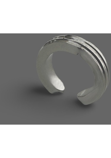 Kaliteli Sıkıştırmalı Fake Deliksiz Çelik Erkek Küpe Earcuff 1 Ad