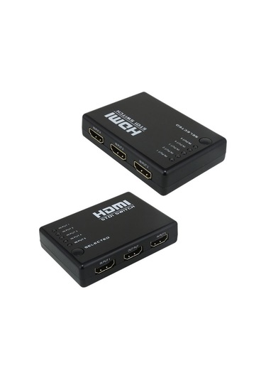 Powermaster 5 Giriş 1 Çıkış Hdmı Toplayıcı Swıtcher