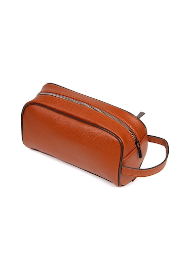 Bizoon Np244 Vegan Deri Kişisel Bakım Ve Seyehat El Çantası Siyah