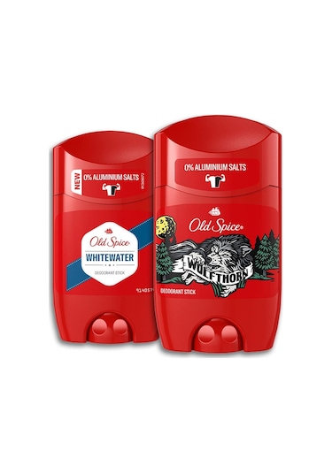 Old Spice Whitewater + Wolfthorn Erkek Stick Deodorant 2 x 50 ML