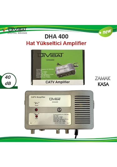 Divisat Dha 400 Hat Yükseltici Amplifier 40db - Zamak Kasa