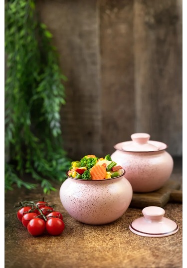 Milla Sweethome 2 Adet Fırın Kabı 430160855 Pembe