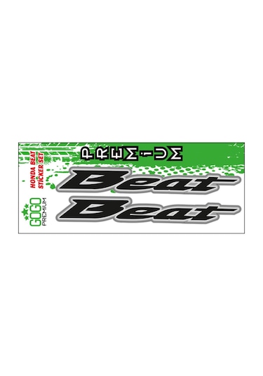 Honda Beat Sticker Set