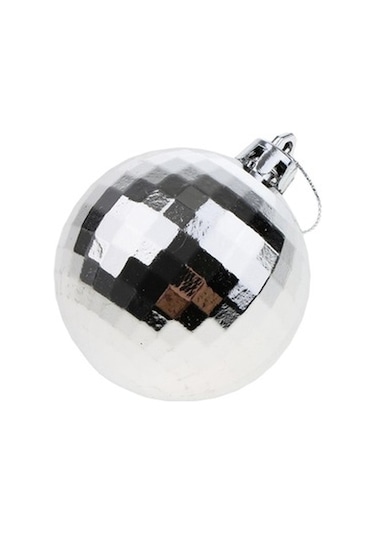 Lijinxu 6 Adet Set Noel Ayna Topları Süsler Noel Ağacı Asılı