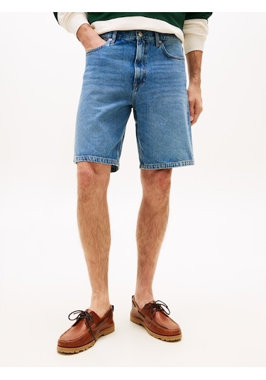 Tommy Hilfiger Dover Short Ray Blue Erkek Mavi Şort - Mw0mw42557