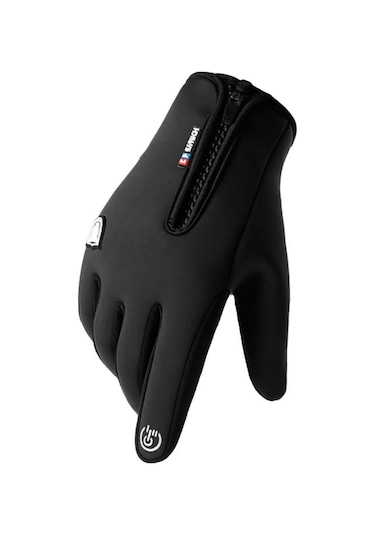 Pasifix Unisex Windproof Su İtici Dokunmatik Ekran Kışlık Eldiven