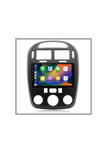 Kıa Cerato Siyah Analog 2006-2009 8 Gb Ram 128 Gb Hafıza Androıd Multımedıa Teyp