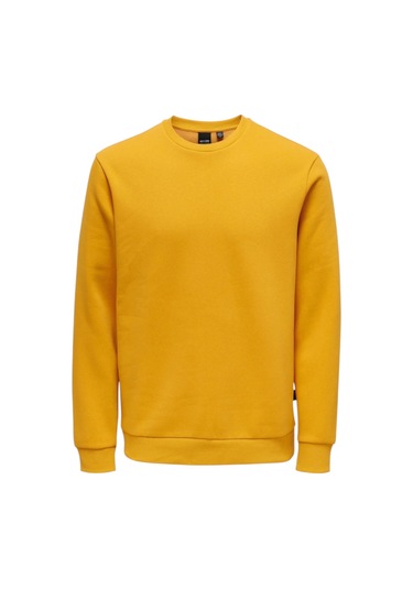 Only Erkek Sweatshirt 22018683 Sarı