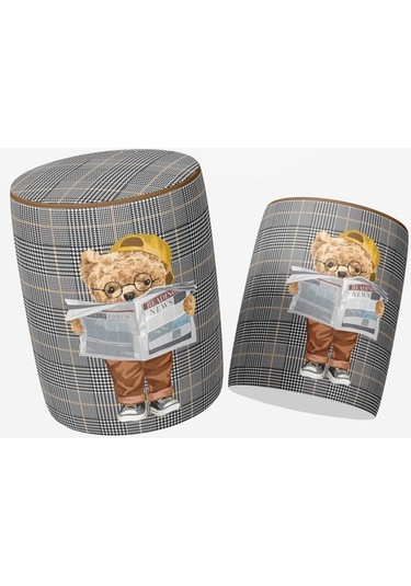 Gazeteci Teddy Puf Kumaşı Süettir. Uluslararası Solmama Sertifikasına Sahiptir. Çok Renkli