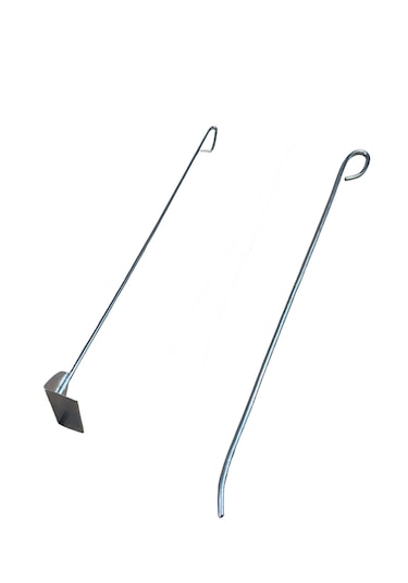 Mobilreyon Şömine Seti 2'li,gelberi,karıştırma Çubuğu Karıştırıcı