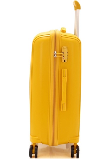 Kabin Boy Dört Tekerlekli Polipropilen Kırılmaz Valiz