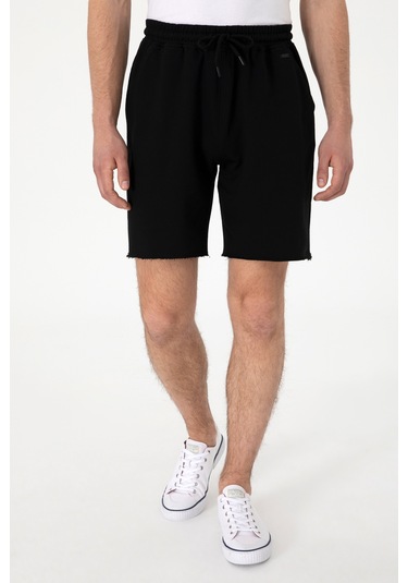 U.s. Polo Assn. Erkek Siyah Şort Örme 50307289-vr046 Siyah