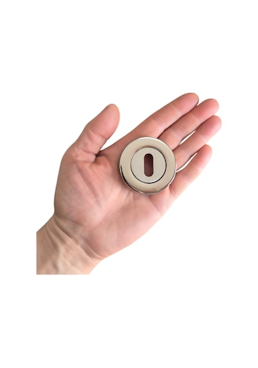 Kapı Kolu İç Oda Kapısı Kol Kapak Rozet Aynası -5 Adet