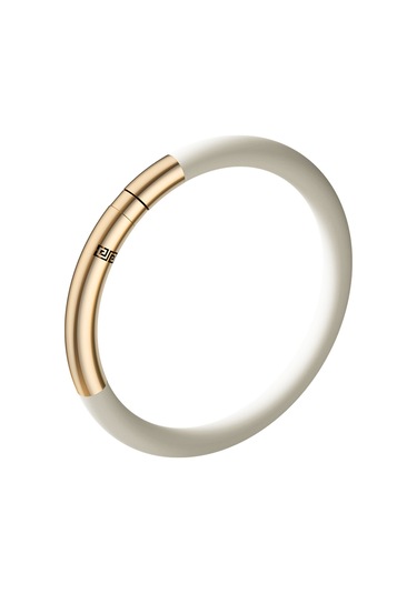 Youtek Dış Etkinlikler İçin Vintage Silikon Kovucu Bilezik, Dışarıda Sokar, 6 Adet Kovucu Çubuklu, Yetişkinler İçin Beyaz Altın