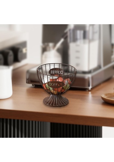 Homyl Kapsül Tutucu Pratik Kahve Pod Düzenleyici Tezgah Ofis Kahve