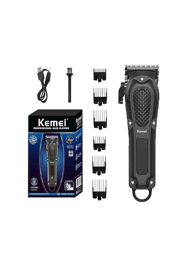 Km-1071 Elektrikli Saç Kesme Makinesi Ubs Şarj Edilebilir Akülü