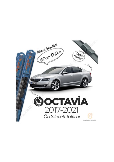 Skoda Octavia Ön Silecek Takımı 2006-2012 Rbw Hibrit