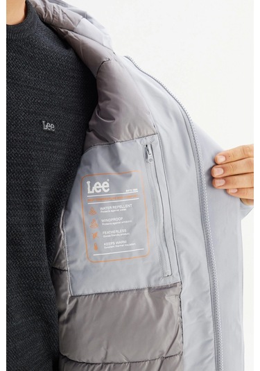 Lee Erkek Mont L2520258 035 Gri Gri
