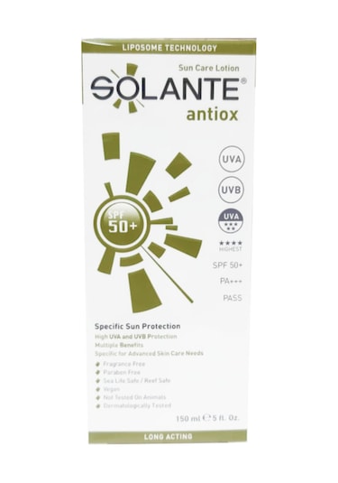 Solante Antiox Spf 50+ 150 Ml Güneş Losyon