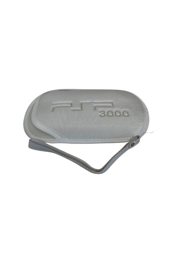Psp 2000/3000 Soft Çanta Kılıf + Bileklik Beyaz Psp 2000/3000 Uy