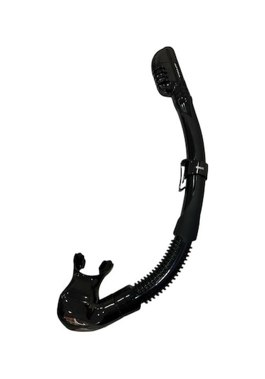 Apnea Wave Full Black Snorkel BLACK